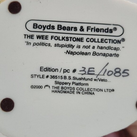Boyds Bears & Friends Vintage 2000 The Wee Folkstone Collection - Picture 8 of 8